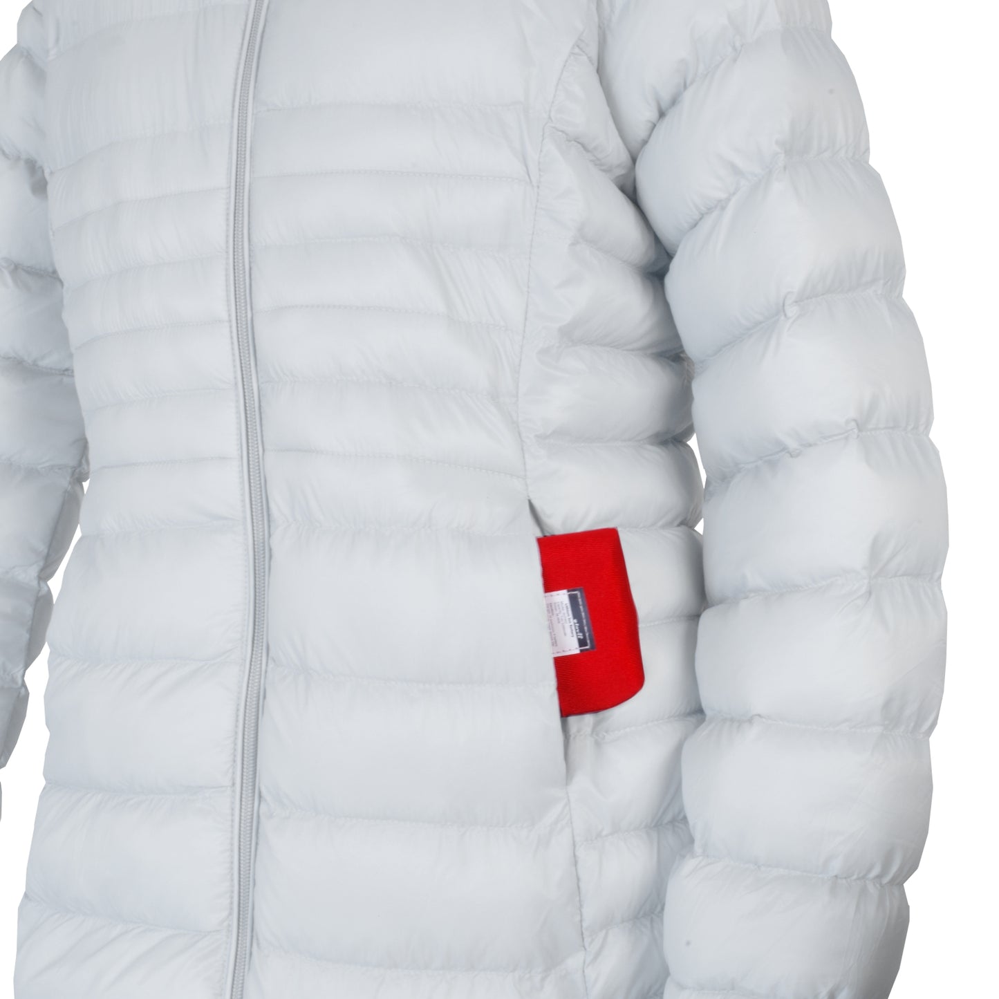 Glovii Oppvarmet Damejakke, Hvit