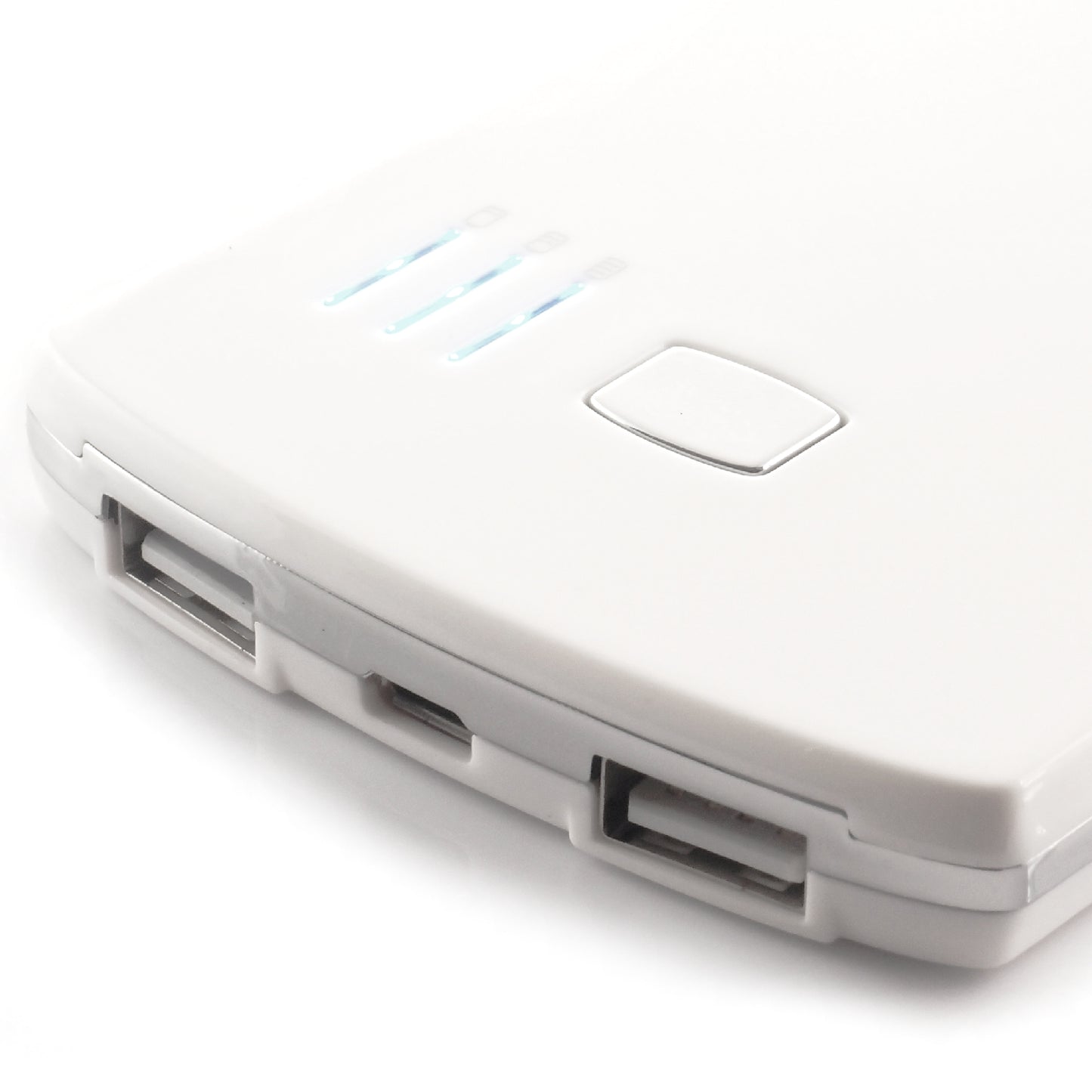 PowerNeed Powerbank 5600mAh (20,72Wh) - Li-Poly, Hvit