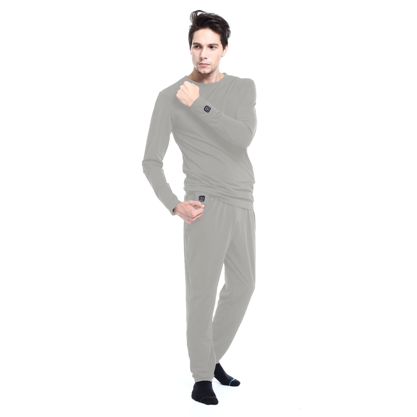 Glovii Oppvarmet Trøye, Grå