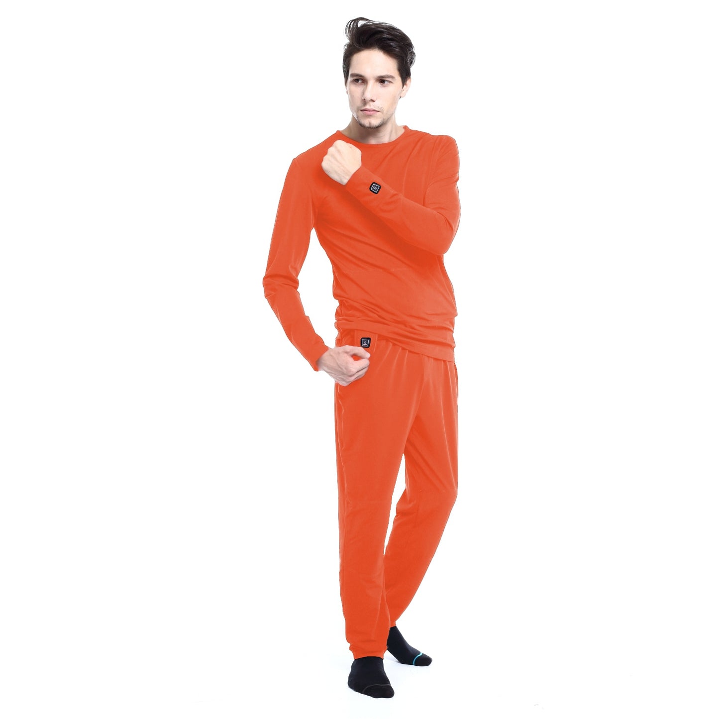 Glovii Oppvarmet Trøye, Orange