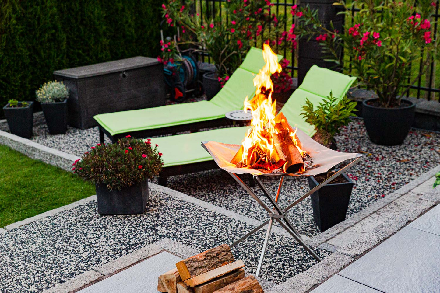 FENNEK Rustfritt Stål High Fire