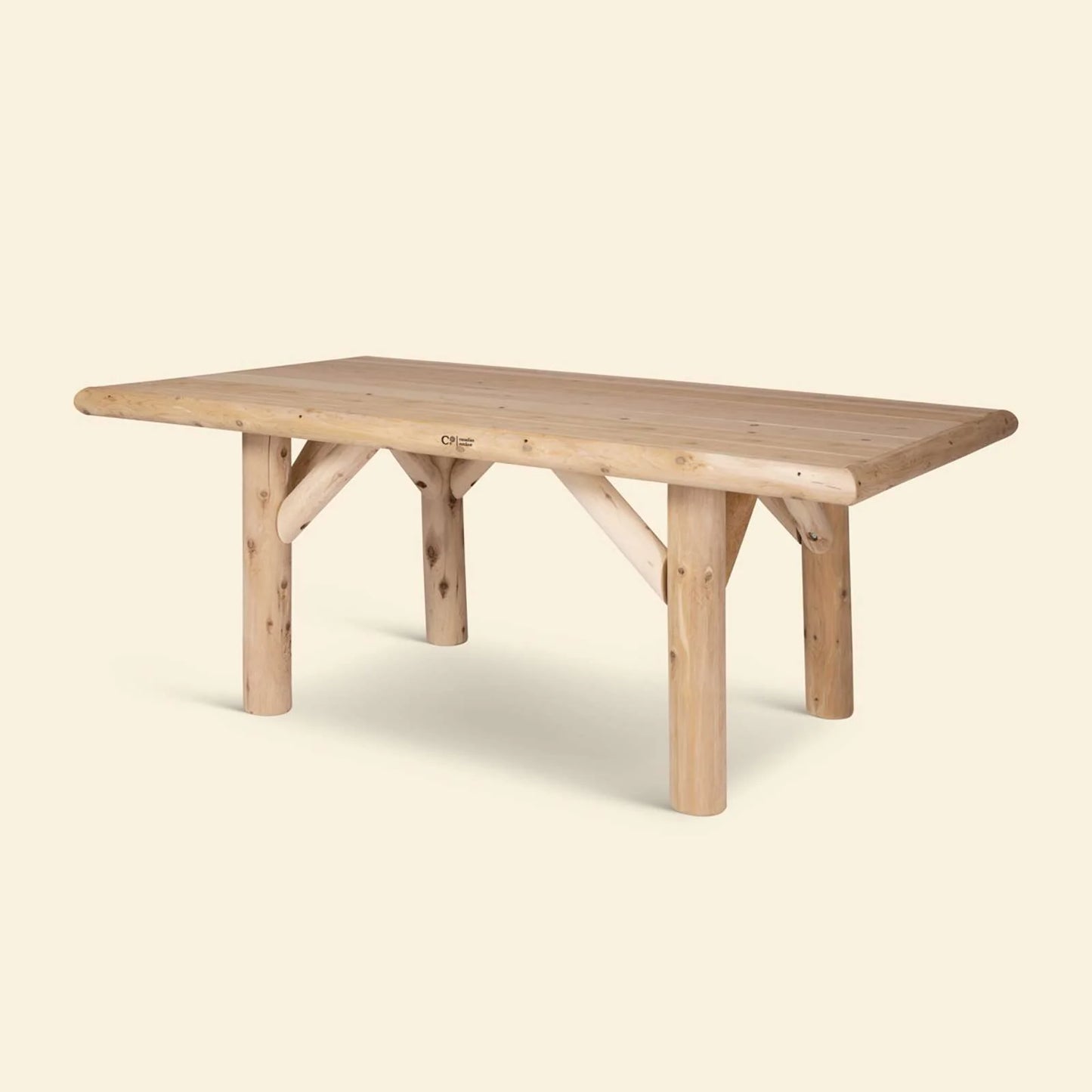 Canadian Outdoor Log Spisebord 180cm