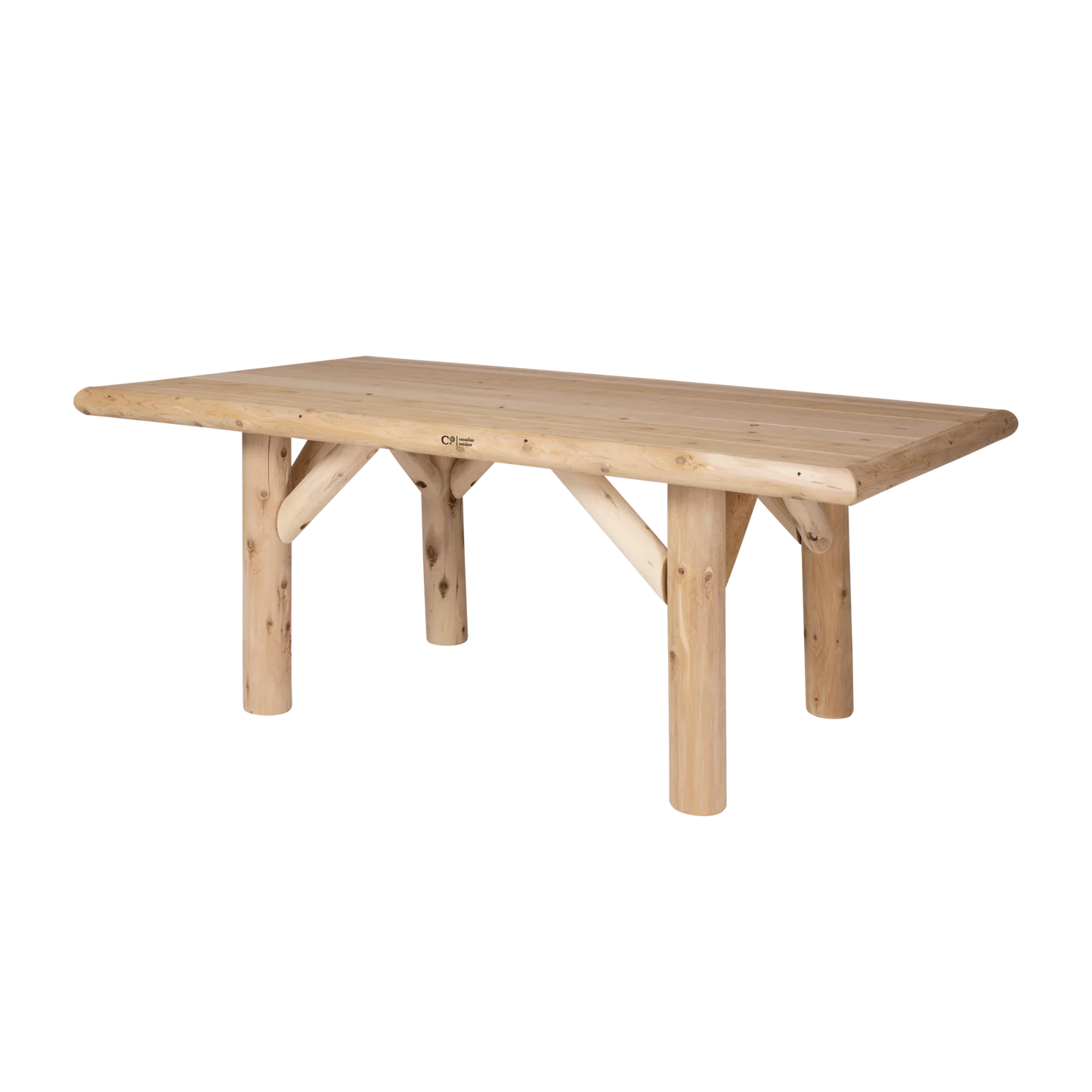 Canadian Outdoor Log Spisebord 180cm