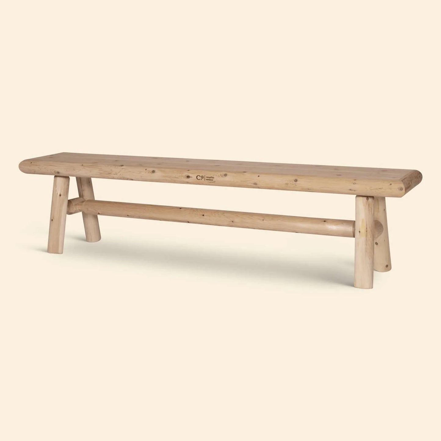 Canadian Outdoor Log Benk 180cm