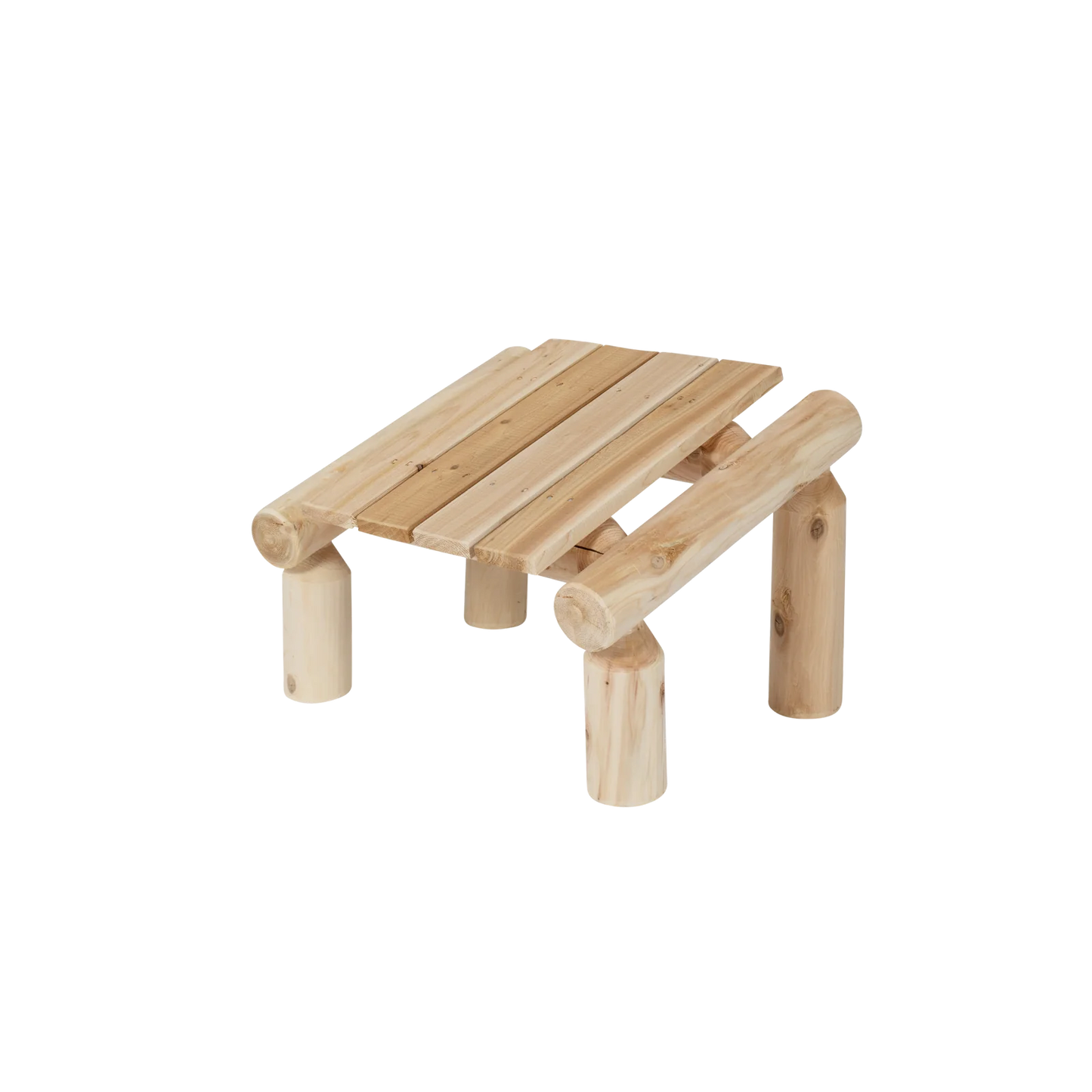 Canadian Outdoor Classic Log Fotskammel