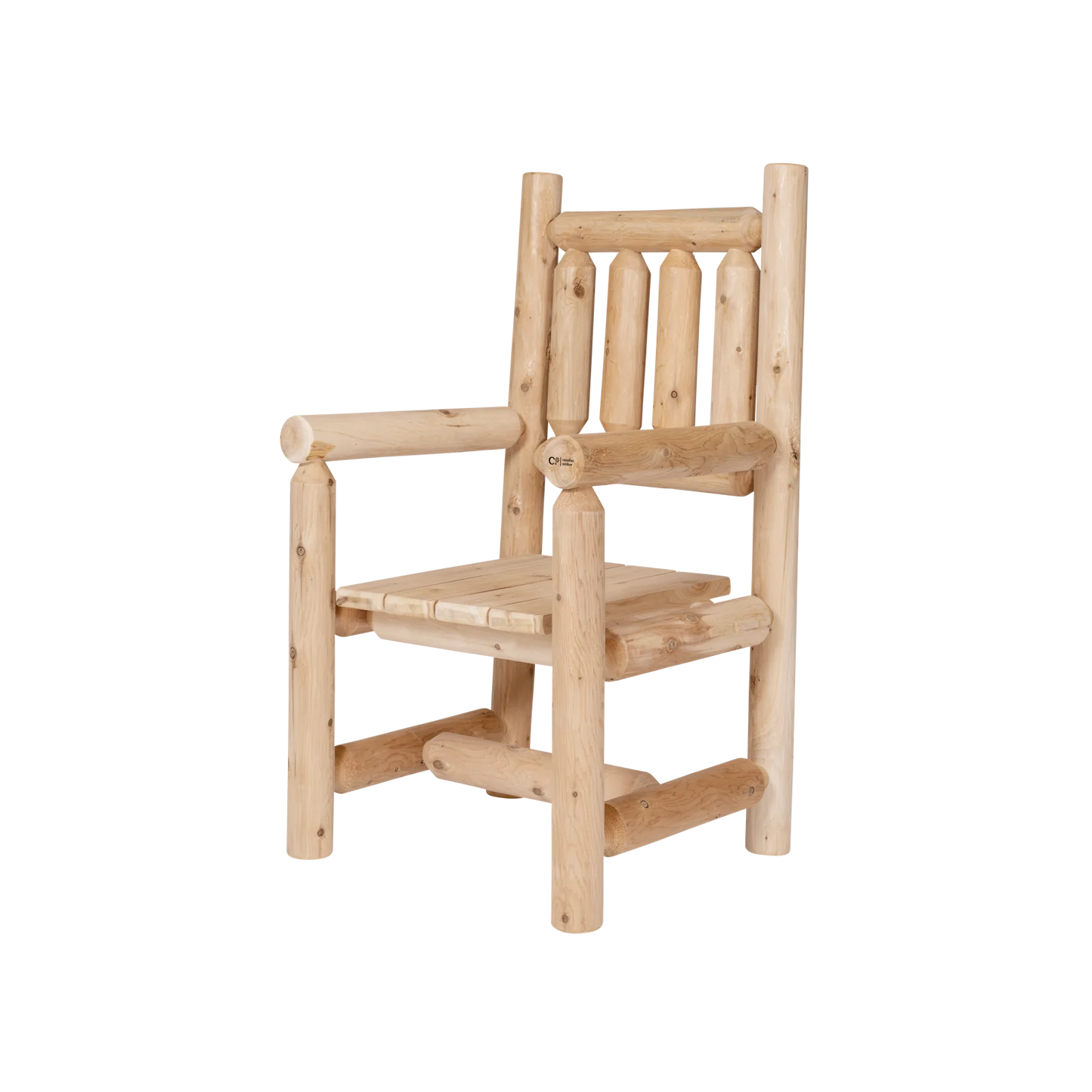Canadian Outdoor Log Spisestol