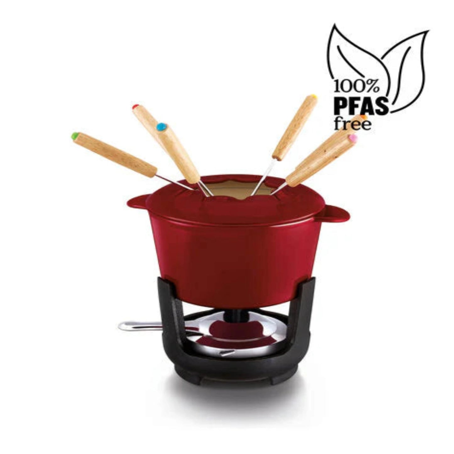 BEKA Arôme Fondue-sett Støpejern, 1,1 ltr