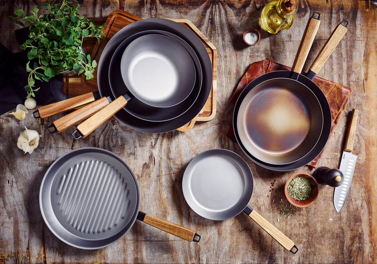 BEKA Nomad Wok 31cm, Karbonstål