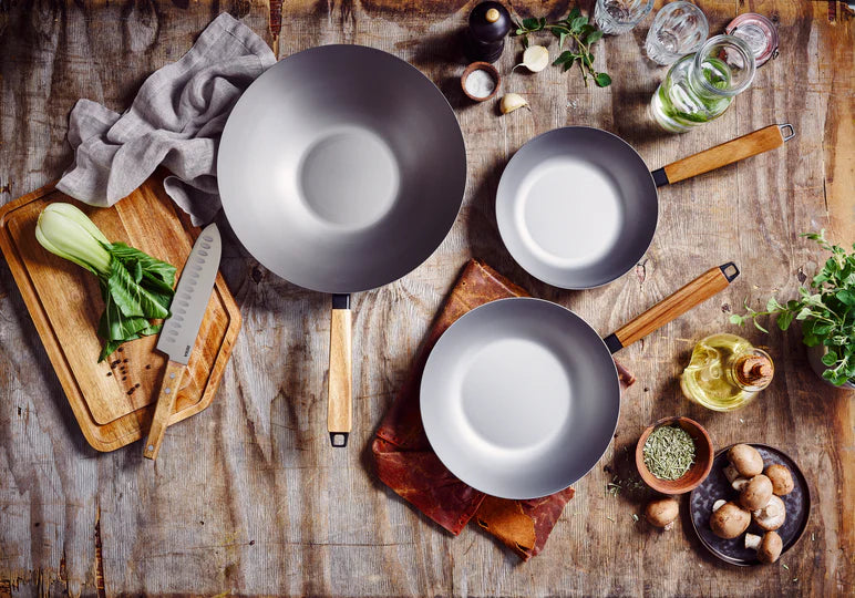 BEKA Nomad Wok 31cm, Karbonstål