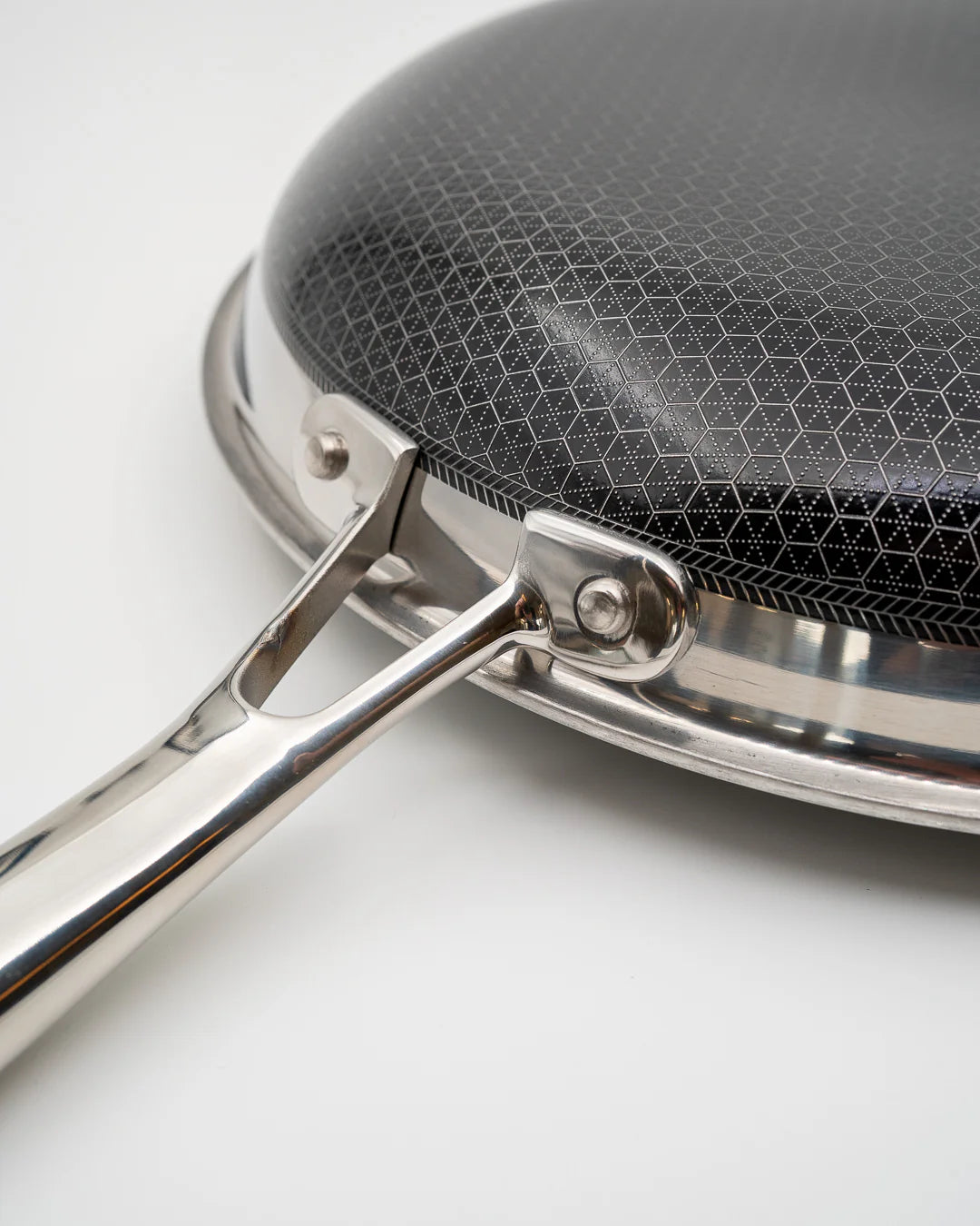 HEXCLAD by Gordon Ramsay Sett med 3 stekepanner og 1 Wok, 3 lokk, hybrid