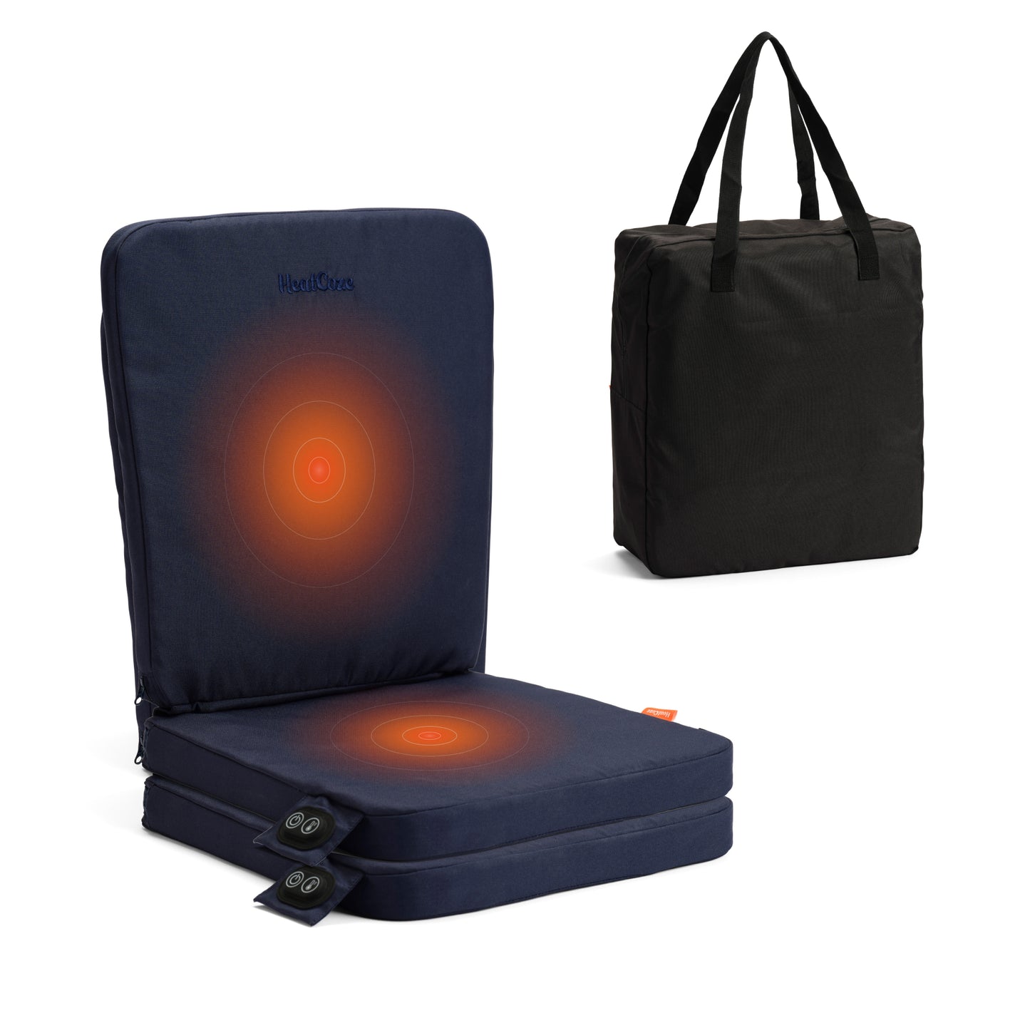HeatCoze Seat Navy Pakke 2 stk. + Gratis Bag