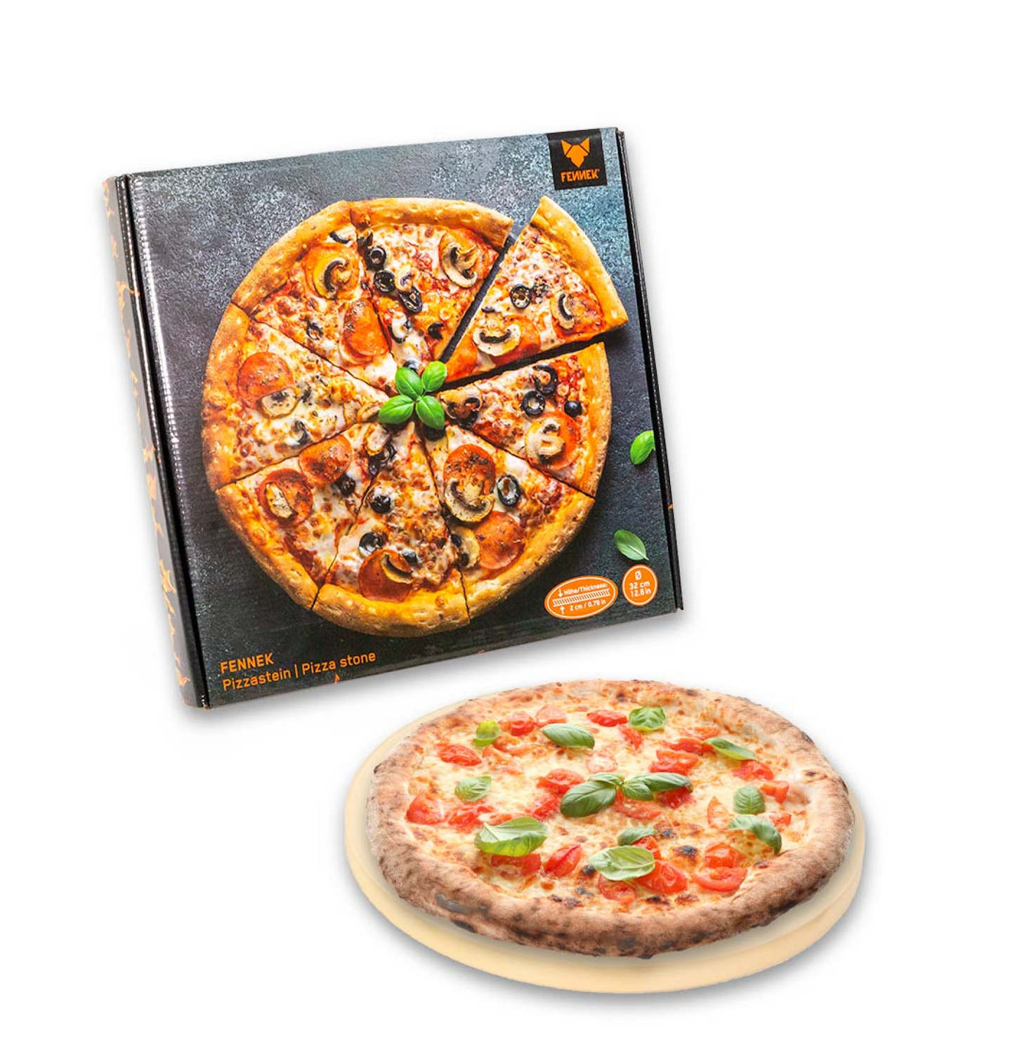FENNEK XL Pizzastein