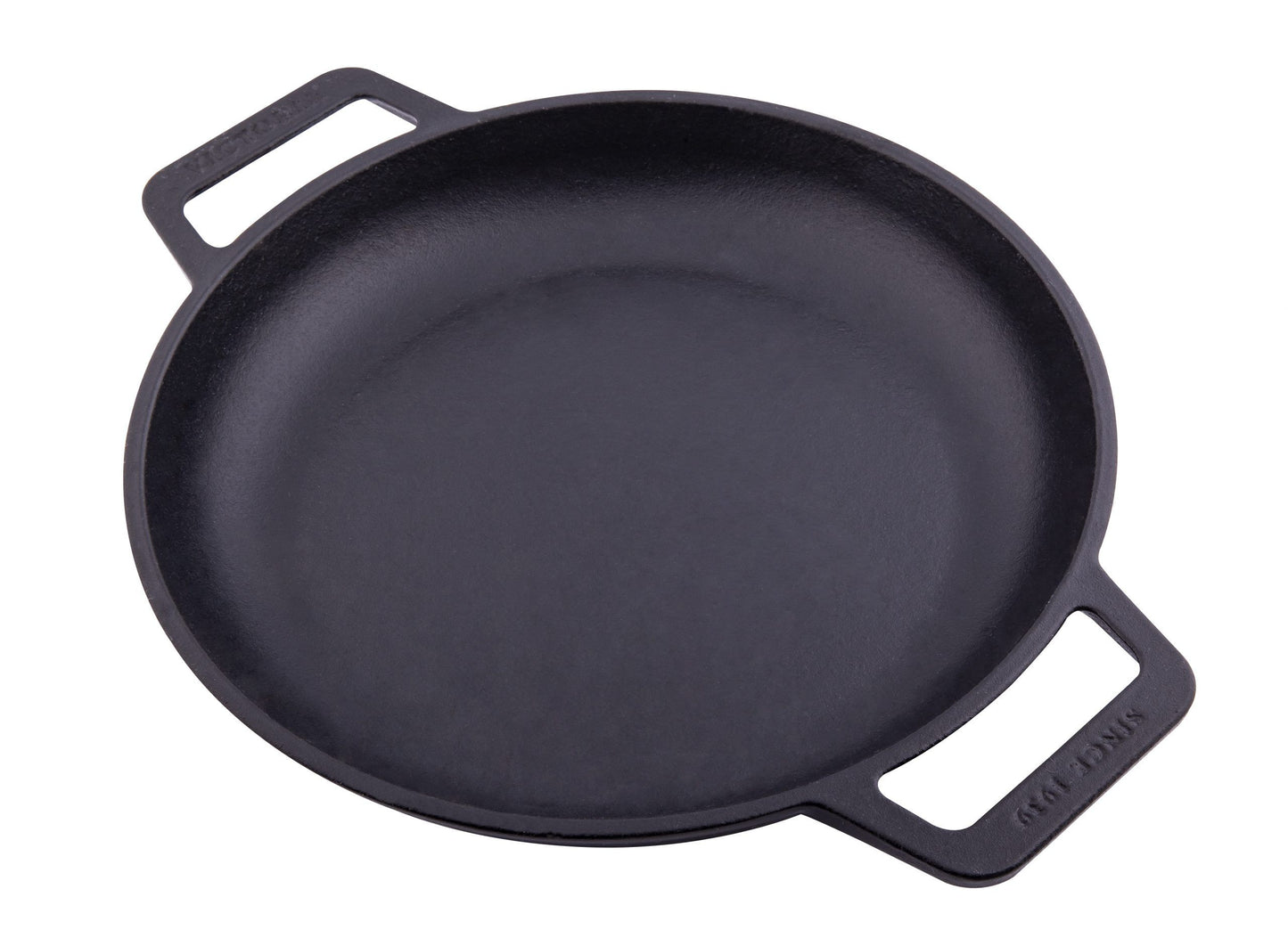 Victoria Støpejernspanne 25cm Med Doble Håndtak