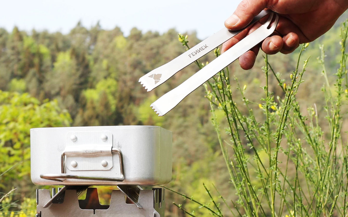 FENNEK Grilltang i Titan