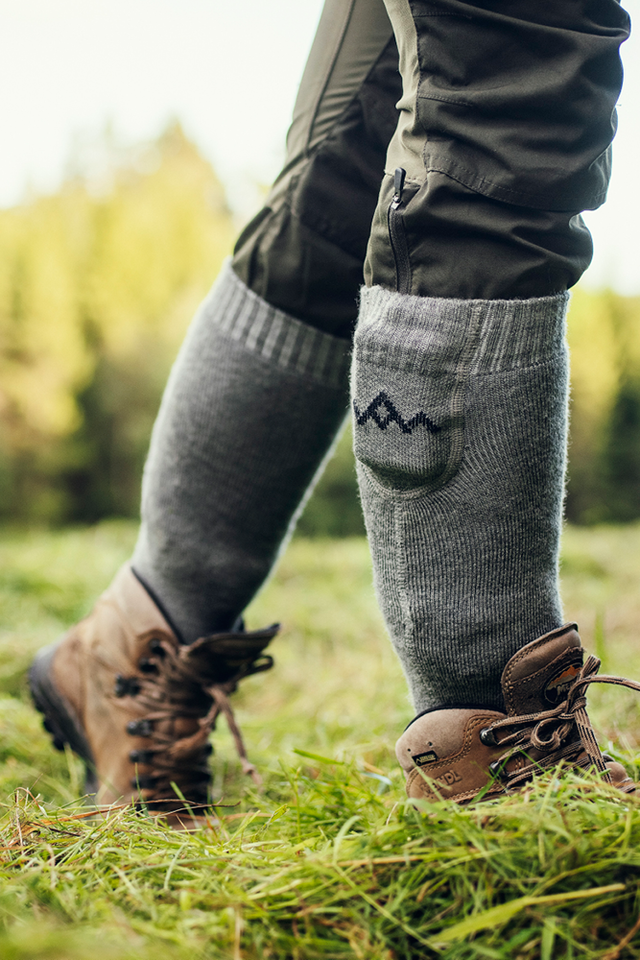 HeatX Heated Everyday Socks V2 m/batteri CREAM