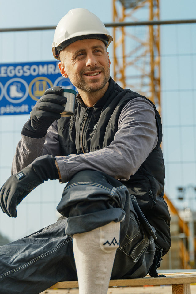 HeatX Heated Everyday Socks V2 Olive Green