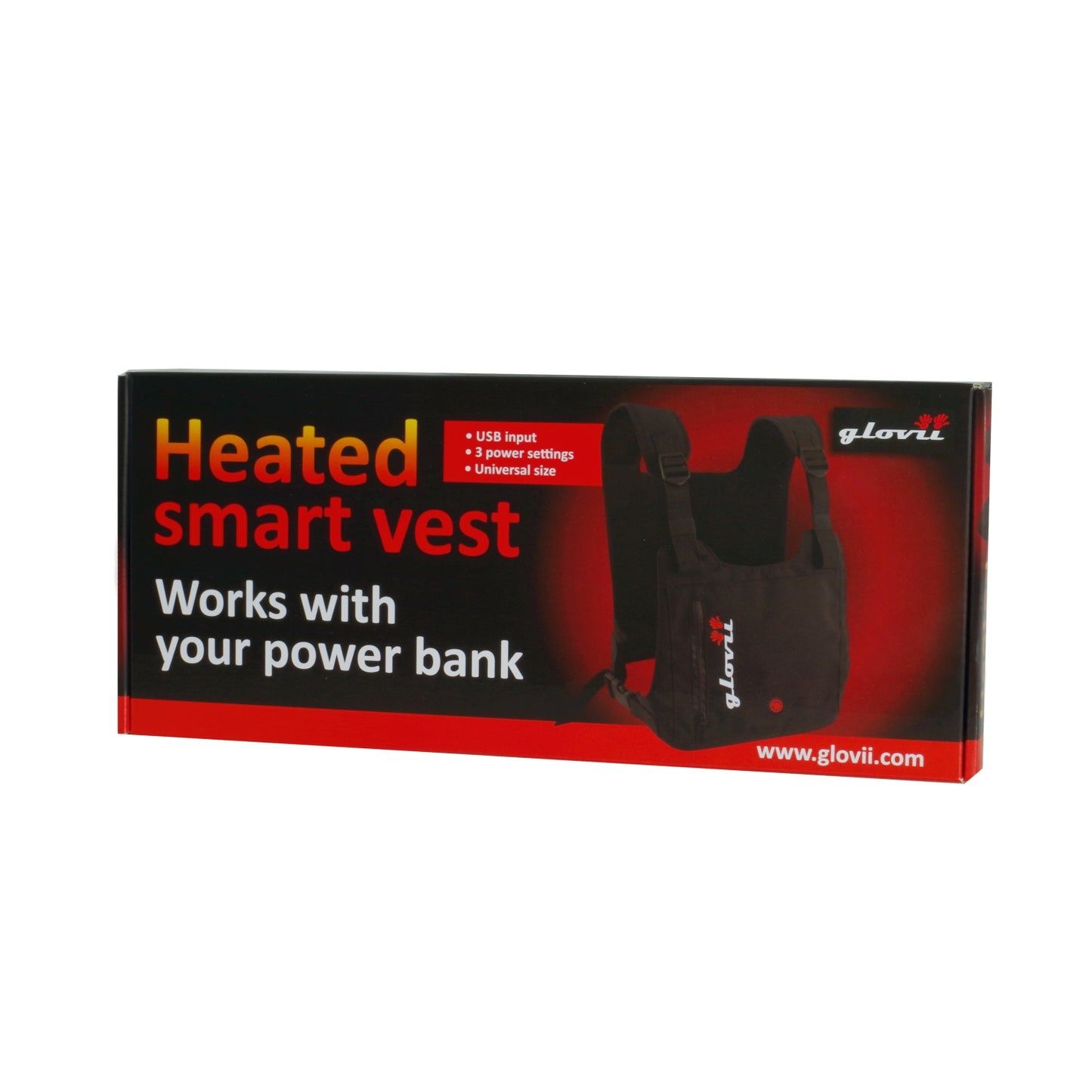 Glovii Oppvarmede Universal Vest
