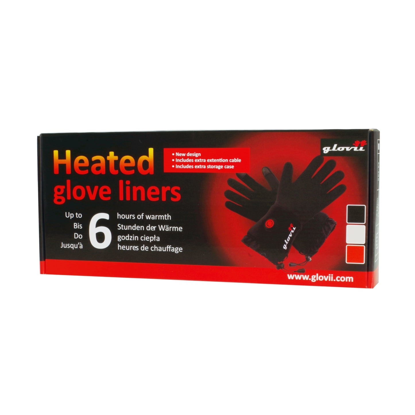 Glovii Heated Universal Gloves, GLG