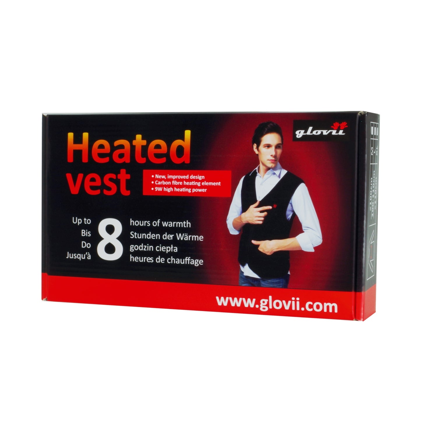 Glovii Oppvarmede Polarvest