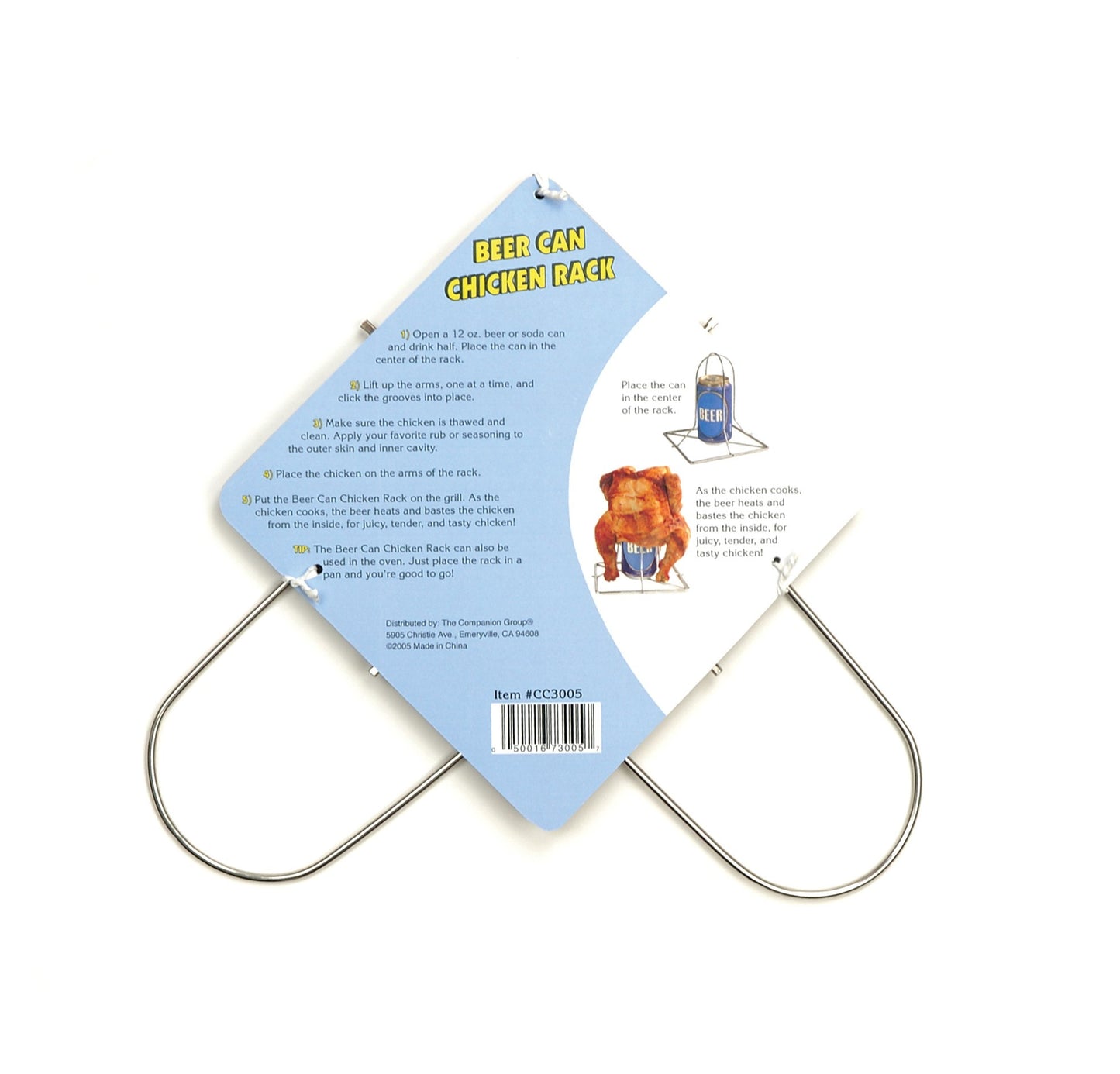 Barbecue Masters Foldbar kylling-holder