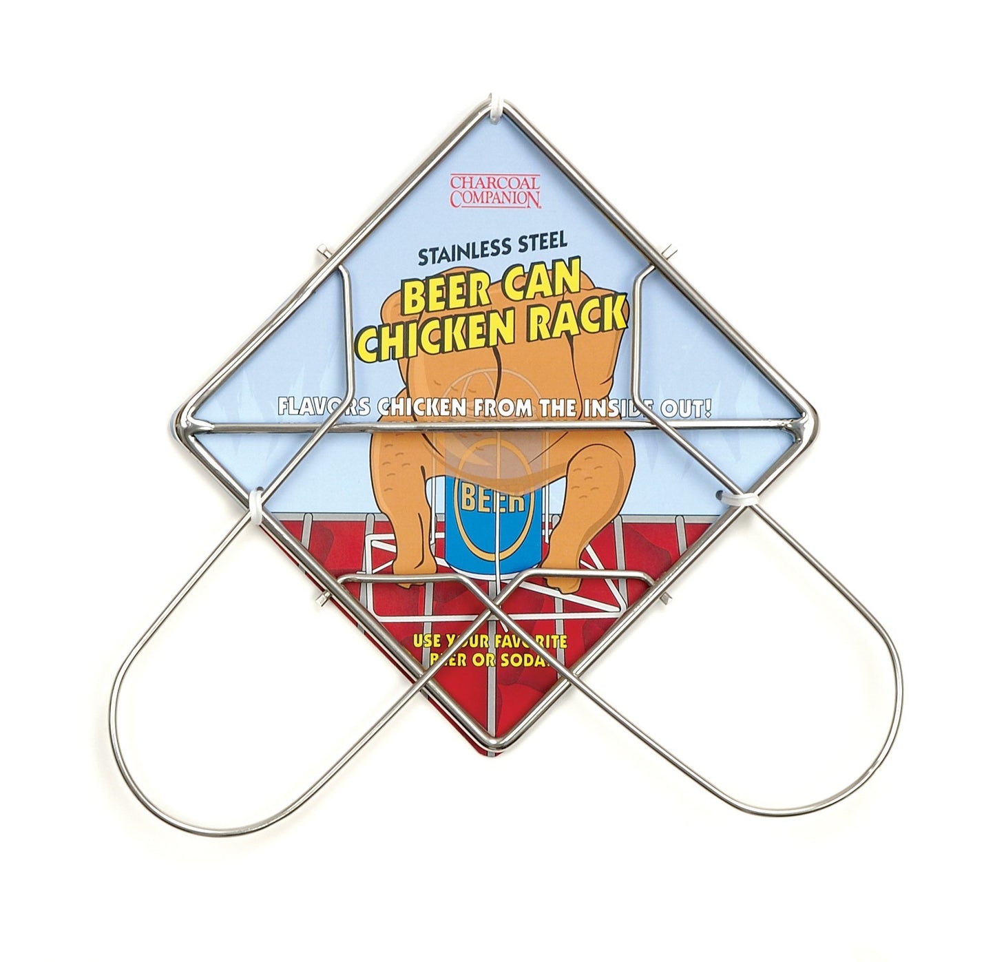Barbecue Masters Foldbar kylling-holder