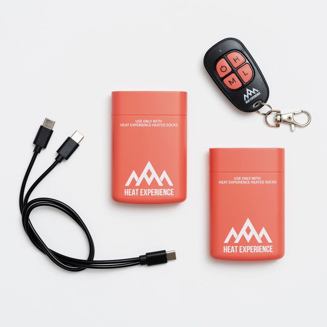 HeatX Socks Battery, Par m/kontroll V2