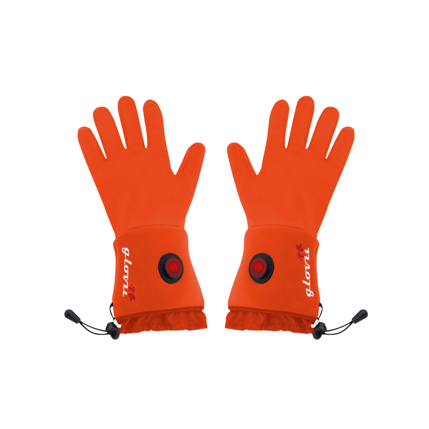 Glovii Oppvarmede Universalhansker, Orange