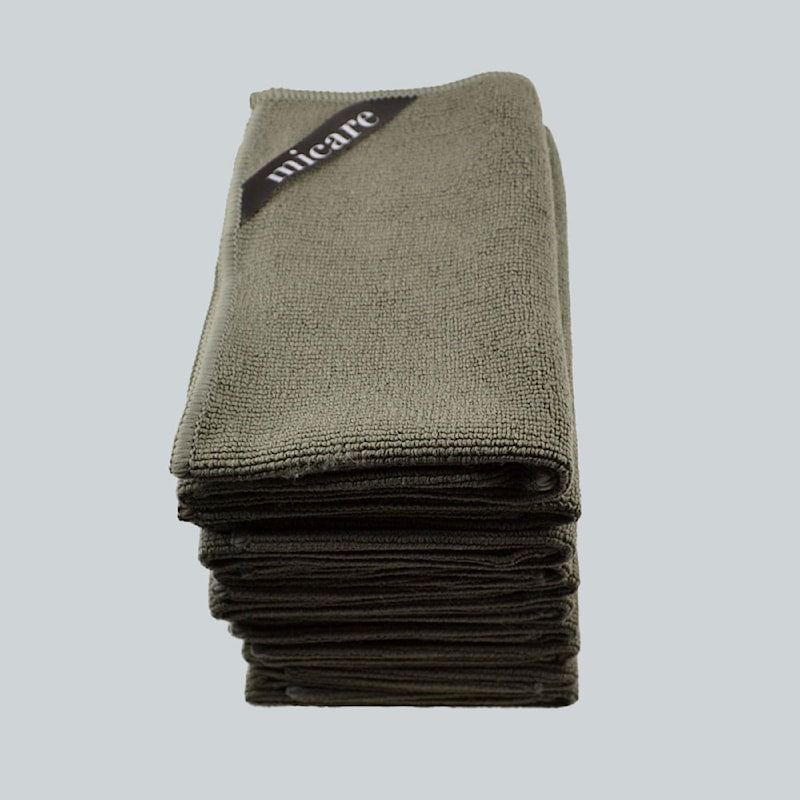 micare Microfiberklut 35x35 cm 10 STK. Nordic Beige