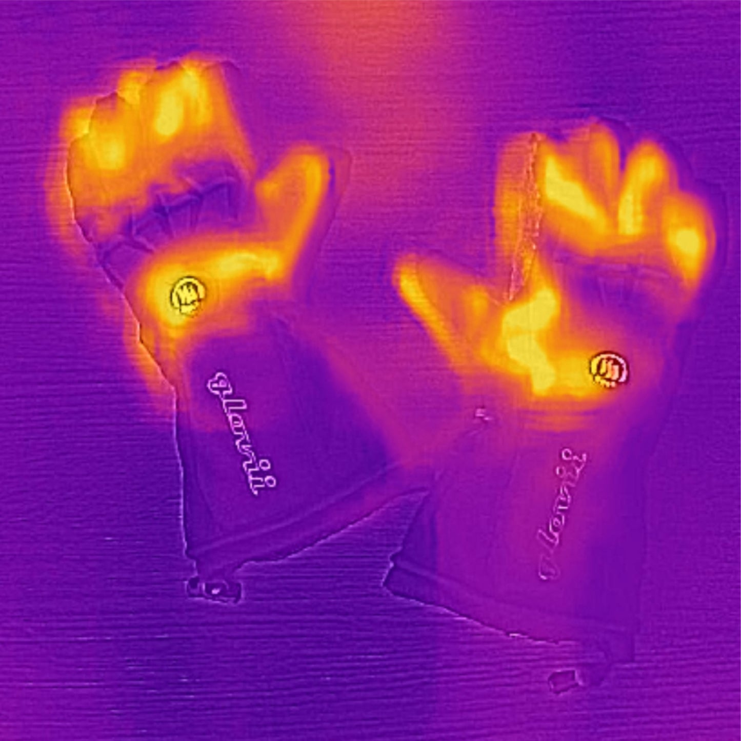 Glovii Oppvarmede Arbeidshansker