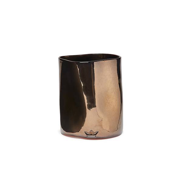 DUTCHDELUXES Dented Redskapsholder i keramikk H19cm Platinum